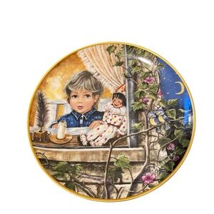 1986 Gerda Neubacher, Kaiser Collector Plate, Nursery Decoration